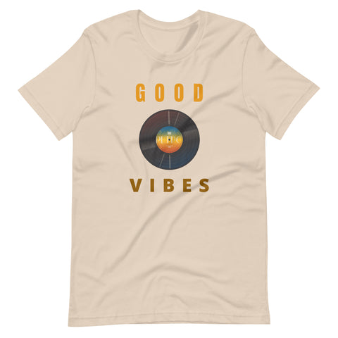 Good Vibes - Vinyl Record T-Shirt